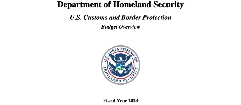 Congressional Budget Justification Fiscal Year (FY) 2023, U.S. Customs ...